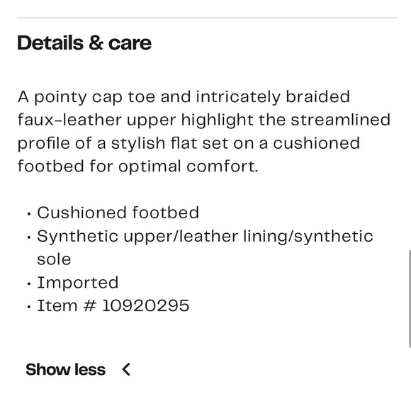 BNWT Rebecca Minkoff Cream Woven Flats, size 9 - Picture 5 of 5